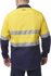 Picture of King Gee Workcool 2 Hi Vis Reflective Closed Front Work Shirt (K54886)