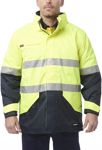Picture of King Gee Hi Vis Anti Static Waterproof Reflective Work Jacket (K55035)