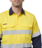 Picture of King Gee Workcool Vented Spliced Shirt Taped Long Sleeve (K54913)