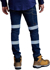 Picture of King Gee Urban Coolmax Stretch Slim Reflective Denim Work Jeans (K53007)