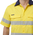 Picture of King Gee Workcool 2 Hi Vis Reflective Short Sleeve Work Shirt (K54885)