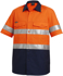 Picture of King Gee Workcool 2 Hi Vis Reflective Short Sleeve Work Shirt (K54885)