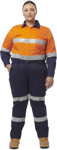 Picture of King Gee Womens Stretch Biomotion Reflective Work Pants (K43010)