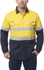 Picture of King Gee ShieldTec FR Hi Vis 2 Tone Open Front Taped Shirt (Y04350)