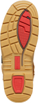 Picture of King Gee Phoenix Zip/Lace Composite Safety Work Boots 6" - Wheat (K27980)
