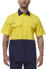 Picture of King Gee Workcool Hi Vis Vented Spliced Short Sleeve Shirt (K54008)