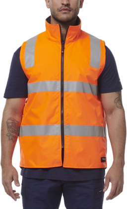 Picture of King Gee Reflective Spliced Insulated Vest (K55031)