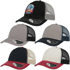 Picture of Atlantis Caps Rapper Canvas Short Visor Mesh Back Cap (AL-A2600)