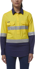 Picture of King Gee Womens Workcool Vented Closed Front Reflective Shirt (K44230)