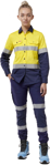 Picture of Hard Yakka Womens Reflextive Raptor Cuff Pant (Y08411)