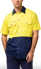 Picture of Hard Yakka Core Hi Vis Light Weight Vented Short Sleeve Cotton Shirt (Y04620)