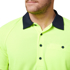 Picture of Hard Yakka Core Hi Vis 2 Tone Vented Short Sleeve Polo (Y11396)