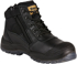 Picture of Hard Yakka Utility Zip Sided Steel Toe Safety Boot - Black (Y60125)