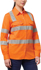 Picture of Hard Yakka Womens Core Biomotion Hi Vis Reflective Long Sleeve Cross Back (Y08420)