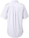 Picture of Hard Yakka Short Sleeve Permanent Press Shirt With Epaulettes (Y07691)