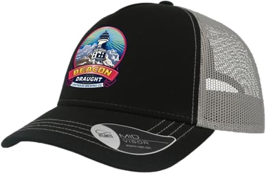 Picture of Atlantis Caps Rapper Canvas Short Visor Mesh Back Cap (25 Pack)