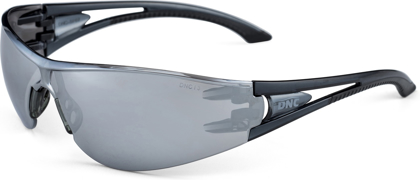 Picture of DNC Workwear Smoke Full Silver Mirror Universe Safety Glasses (SP07522)