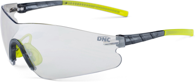 Picture of DNC Workwear Clear Full Silver Mirror Hawk Safety Glasses (SP08521)