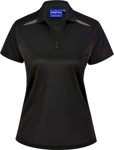 Picture of Winning Spirit Womens Sustainable Contrast Short Sleeve Polo (PS94)