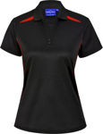 Picture of Winning Spirit Womens Sustainable Contrast Short Sleeve Polo (PS94)