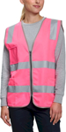 Picture of Australian Industrial Wear Unisex Hi Vis Safety Vest with ID & Utility Pockets (SW04)