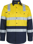 Picture of JB's Wear Hi Vis Day/Night Long Sleeve 150G Level 3 Work Shirt (6DNW3)