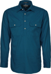 Picture of Ritemate Workwear Mens Pilbara Heavy Weight Closed Front Long Sleeve Shirt (RM800CF)