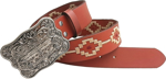 Picture of Ritemate Workwear Pilbara Western Rodeo Buckle Navajo Leather Belt (RMPW006)