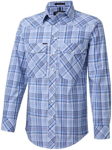 Picture of Ritemate Workwear Mens Pilbara Western Snap Button Long Sleeve Shirt (RMPW009)