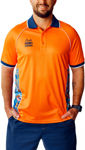 Picture of Trademutt Unisex RPET Snazzy Hi Vis Orange Short Sleeve Polo (TM-21525)