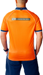 Picture of Trademutt Unisex RPET Snazzy Hi Vis Orange Short Sleeve Polo (TM-21525)