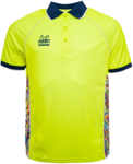 Picture of Trademutt Unisex RPET Bonza Hi Vis Yellow Short Sleeve Polo (TM-21506)