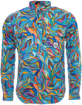 Picture of Trademutt Mens Snazzy Half Button Full Print Long Sleeve Workshirt (TM-21645)