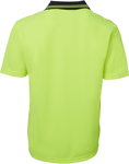 Picture of JB's Wear Hi Vis Short Sleeve Non Button Polo (6HNB)
