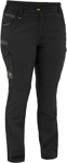 Picture of Bisley Workwear Womens Flx & Move Stretch Canvas Elastic Waist Cargo Pants (BPCL6338)