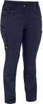 Picture of Bisley Workwear Womens Flx & Move Stretch Canvas Elastic Waist Cargo Pants (BPCL6338)