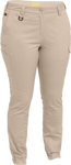 Picture of Bisley Workwear Womens Cotton Cargo Cuffed Pants (BPL6028)
