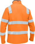 Picture of Bisley Workwear Mens Taped Hi Vis Soft Shell Jacket (BJ6058T)