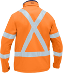 Picture of Bisley Workwear Mens X Taped Hi Vis Soft Shell Jacket (BJ6059XT)