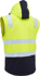Picture of Bisley Workwear Mens Taped Two Tone Hi Vis 3 in 1 Soft Shell Jacket (BJ6078T)