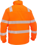 Picture of Bisley Workwear Mens Taped Hi Vis Heated Jacket with Hood (BJ6842T)