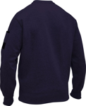 Picture of Bisley Workwear Mens Work Fleece Crew Neck Jumper (BK6723)