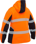 Picture of Bisley Workwear Womens Flx & Move Hi Vis Taped Liquid Repellent Fleece Hoodie (BKL6571T)