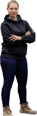 Picture of Bisley Workwear Womens Work Fleece Hoodie (BKL6724)