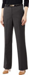 Picture of NNT Uniforms Womens Wool Blend Twill Secret Waist Regular Fit Pant - Charcoal (CAT3YG-CHA)