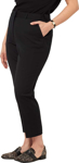 Picture of NNT Uniforms Womens Wool Blend Twill Secret Waist Slim Leg Pant - Black (CAT3YH-BLA)