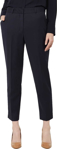 Picture of NNT Uniforms Womens Wool Blend Twill Secret Waist Slim Leg Pant - Navy (CAT3YH-NAV)