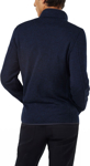 Picture of NNT Uniforms Mens Textured Fleece Zip Front Jacket - Navy (CATBFJ-NAV)