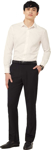 Picture of NNT Uniforms Mens Wool Blend Twill Secret Waist Tailored Pant - Black (CATCPA-BLA)