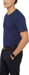 Picture of NNT Uniforms Mens Como Australian Cotton Short Sleeve Tee - Navy (CATJPS-NAV)
